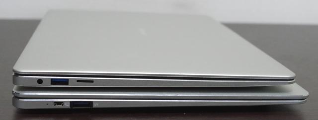 Jumper EZBook X4 IPS パネル版、左サイド