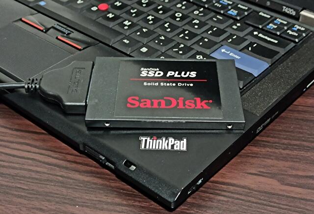 ノートパソコン用 2.5インチ SSD 128GB SanDisk