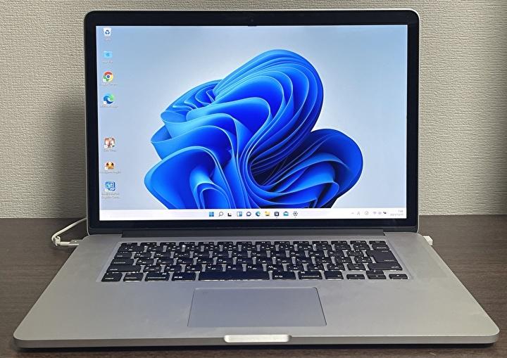 MacBook Pro 15のBoot CampをWindows 10から11に更新するも、Chromeの