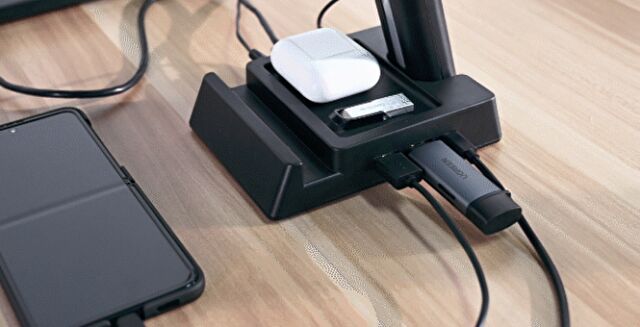 USB ハブに7.1ch サウンド出力を装備のヘッドホンスタンド「EURPMASK NU1」の特徴 | Win And I net