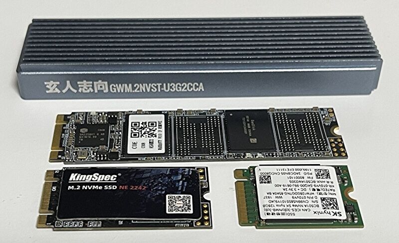 ADATA SSD 2TB 玄人志向 SSDケース M.2 NVMe