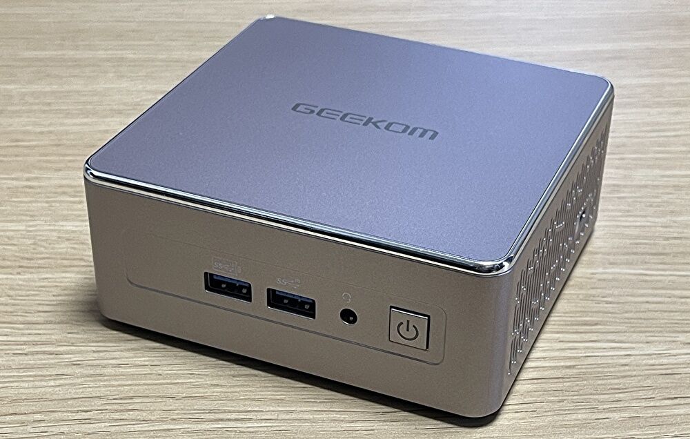 GEEKOM A5 ミニPC 実機レビュー、AMD Ryzen 7 5800H / メモリ 32GBを